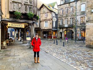 The pretty streets of Dinan