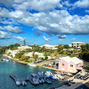 View from my hotel room in Bermuda