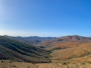 Views of the Betancuria mountain range, Fuerteventura