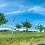 BA planes at Bournemouth Airport