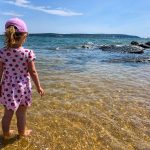 Emily on Milford on Sea Beach